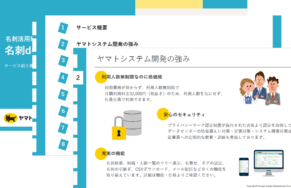 名刺de商売繁盛サービス紹介資料